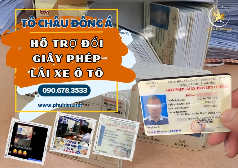 Thủ tục đổi giấy phép lái xe ô tô tại Đồng Nai