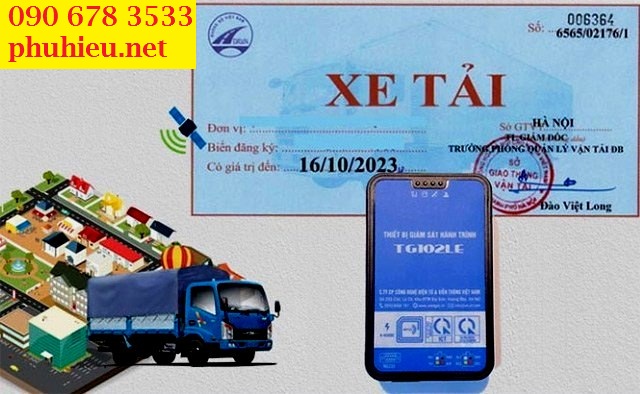 Dịch vụ làm phù hiệu xe tải toàn quốc uy tín