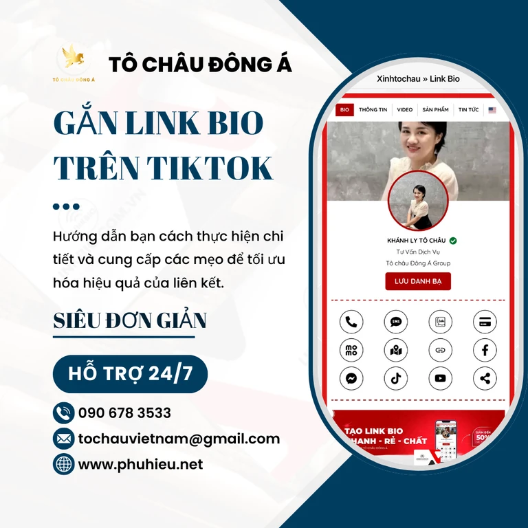 Cách gắn Link bio trên TikTok siêu đơn giản chỉ vài thao tác