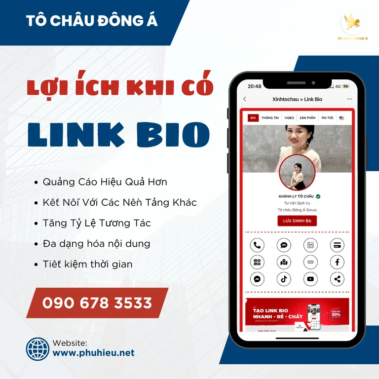 Lợi ích khi gắn Link bio trên TikTok