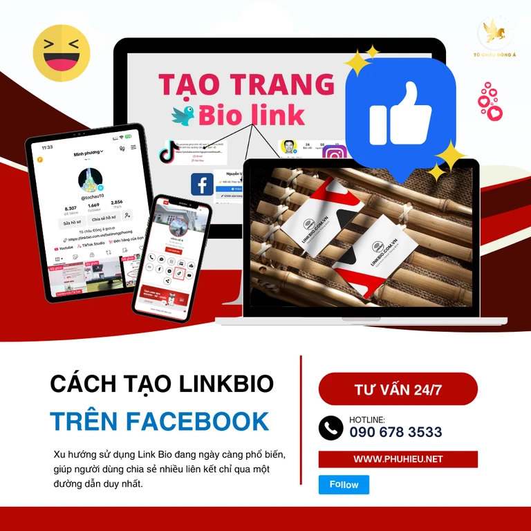 Cách tạo Linkbio trên Facebook