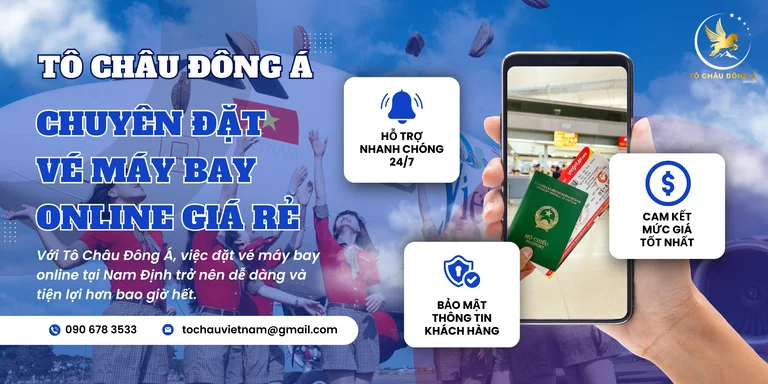 Đại lý bán vé hàng không online tại Ninh Bình