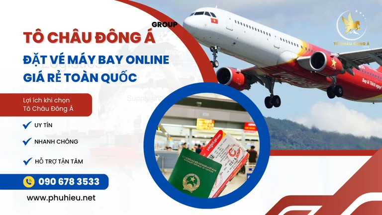 Đại lý bán vé máy bay online tại Phú Thọ