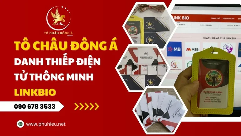 Danh thiếp điện tử thông minh Linkbio tại Hà Nội