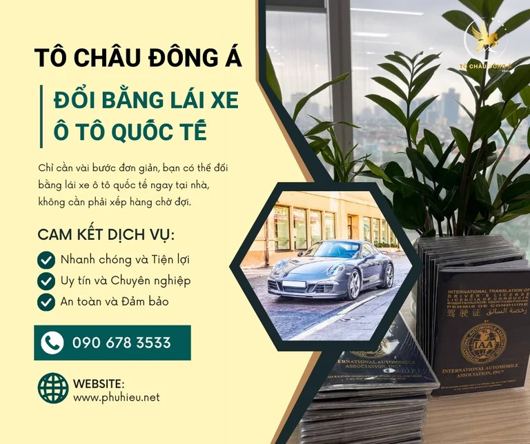 Lý do nên đổi bằng lái xe quốc tế tại Hà Nội