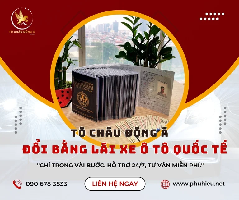 Quy trình đổi bằng lái xe ô tô quốc tế tại Hồ Chí Minh