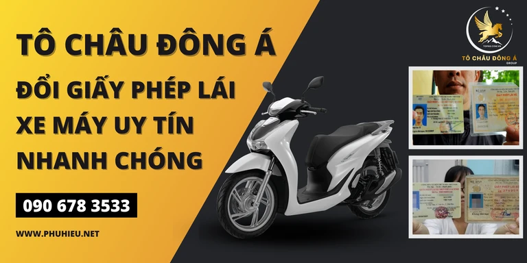 Đổi giấy phép lái xe máy tại Bắc Ninh