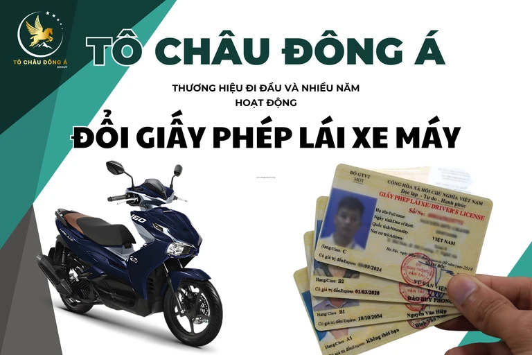 Đổi giấy phép lái xe máy Đà Nẵng
