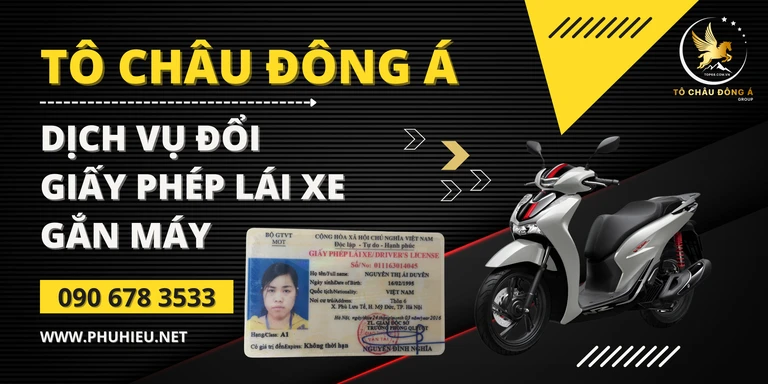 Đổi giấy phép lái xe máy tại TPHCM