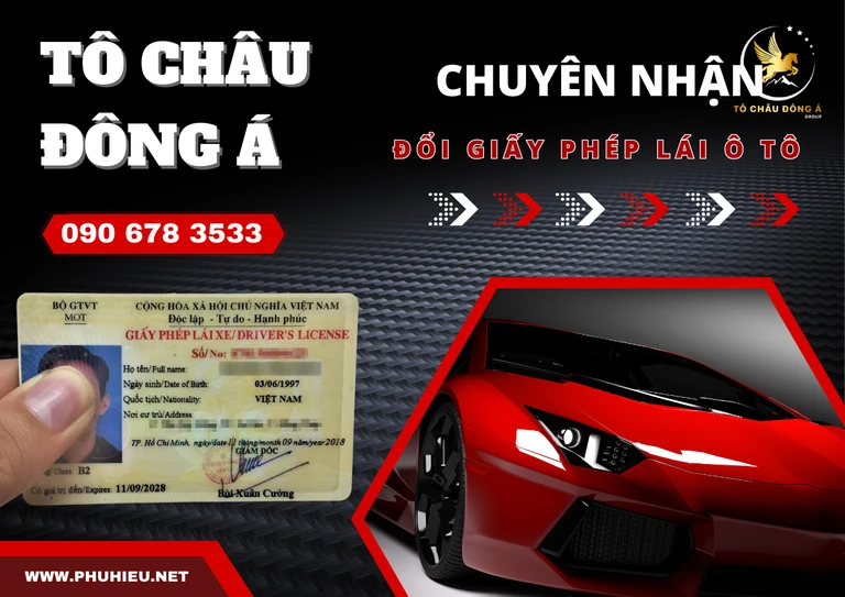 Thủ tục đổi giấy phép lái xe ô tô tại Bắc Giang