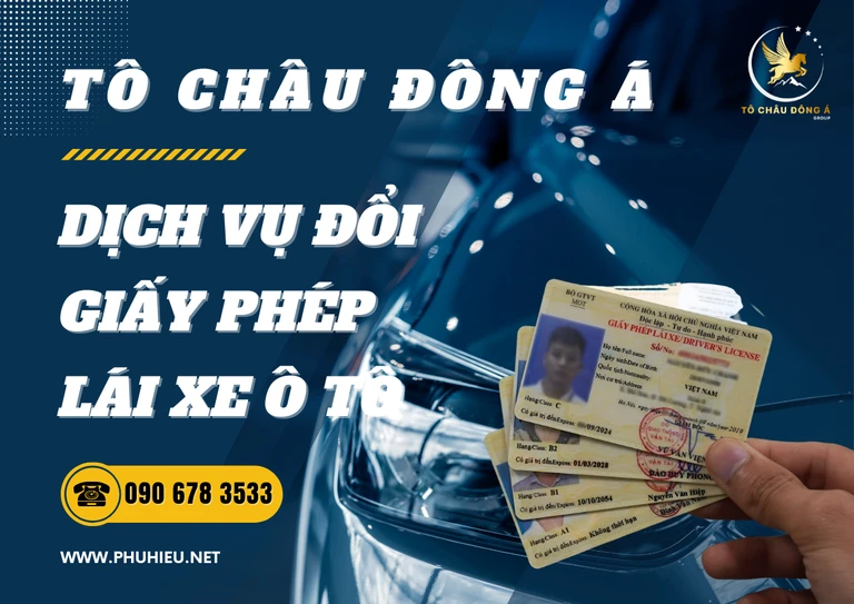 Đổi giấy phép lái xe ô tô tại Bình Định