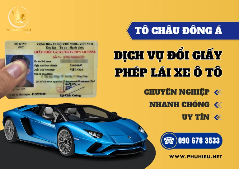 Đổi giấy phép lái xe ô tô tại Đà Nẵng