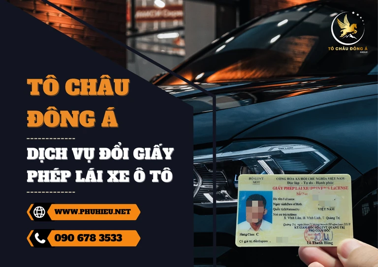 Đổi giấy phép lái xe ô tô tại Đà Nẵng uy tín