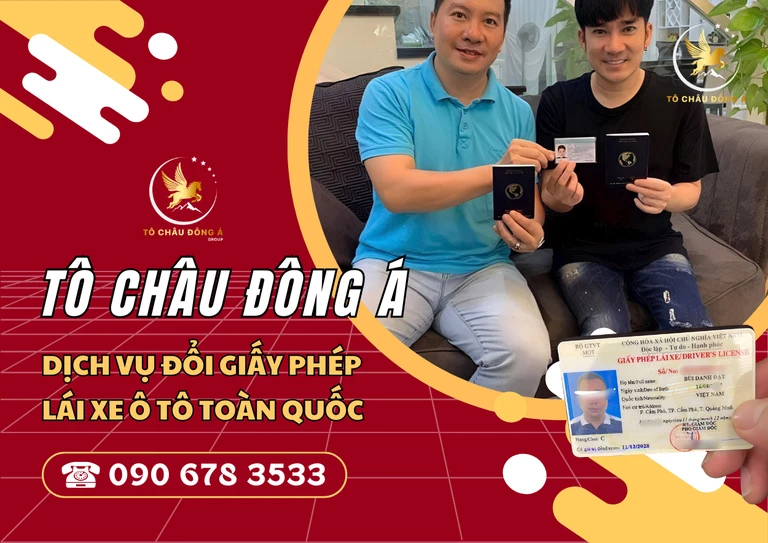 Dịch vụ đổi giấy phép lái xe ô tô tại Hà Nội