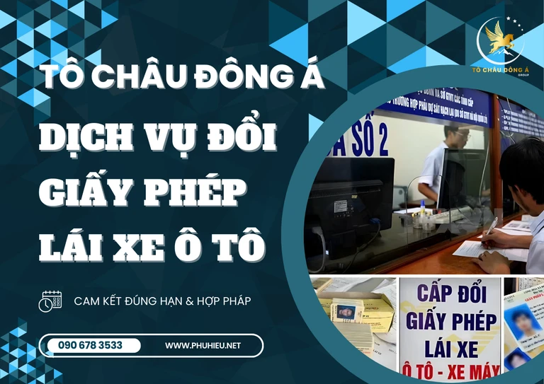 Quy trình đổi giấy phép lái xe ô tô tại Hà Nội