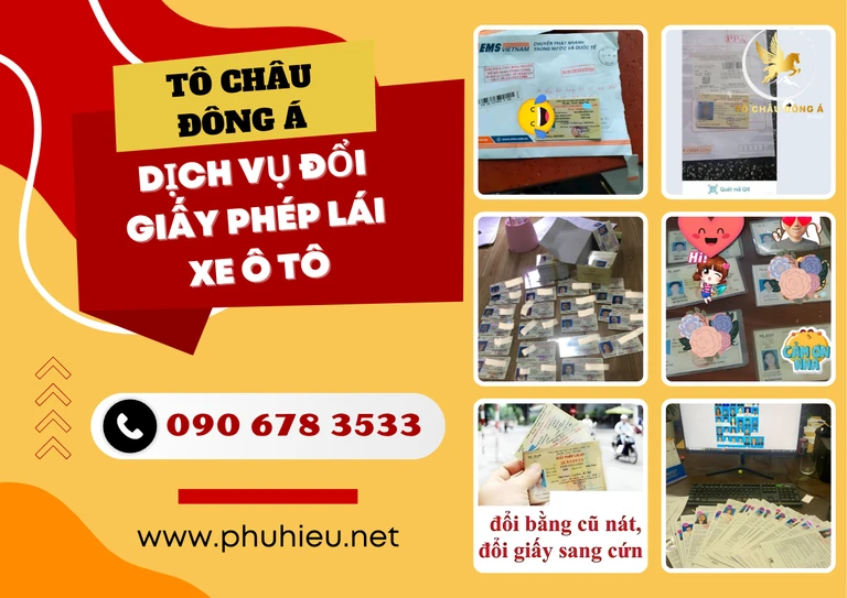 Địa chỉ đổi giấy phép lái xe ô tô tại Hà Nội