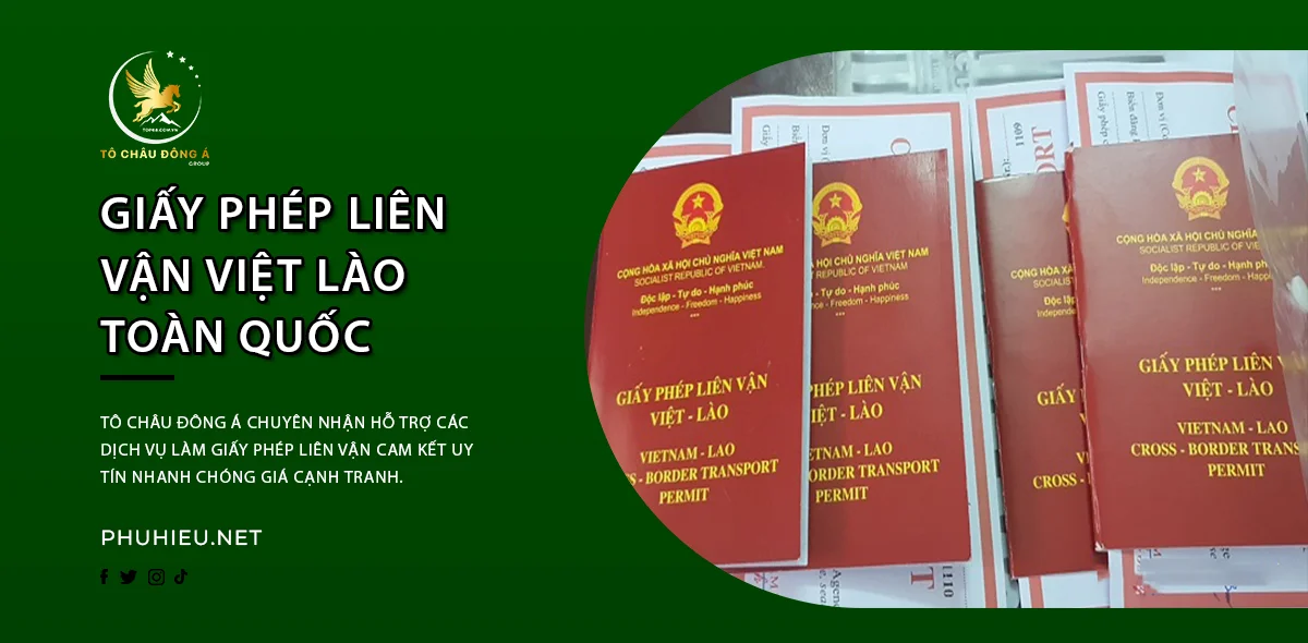 Giấy phép liên vận Việt Lào tại Nghệ An