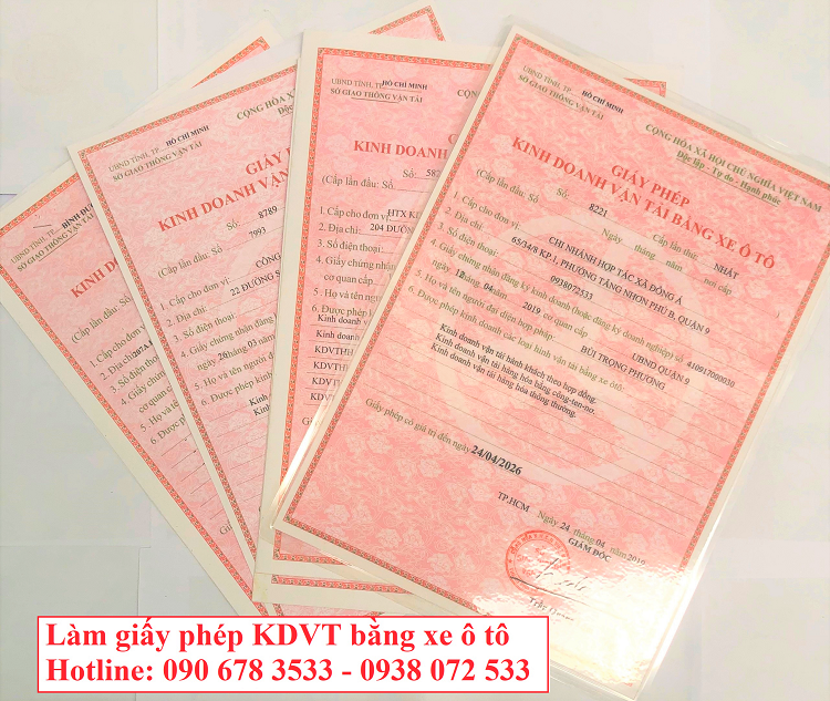 giay phep kinh doanh van tai tai hai phong