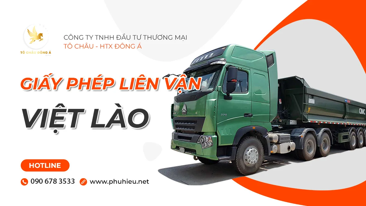 Làm giấy phép liên vận Việt Lào Hà Tĩnh