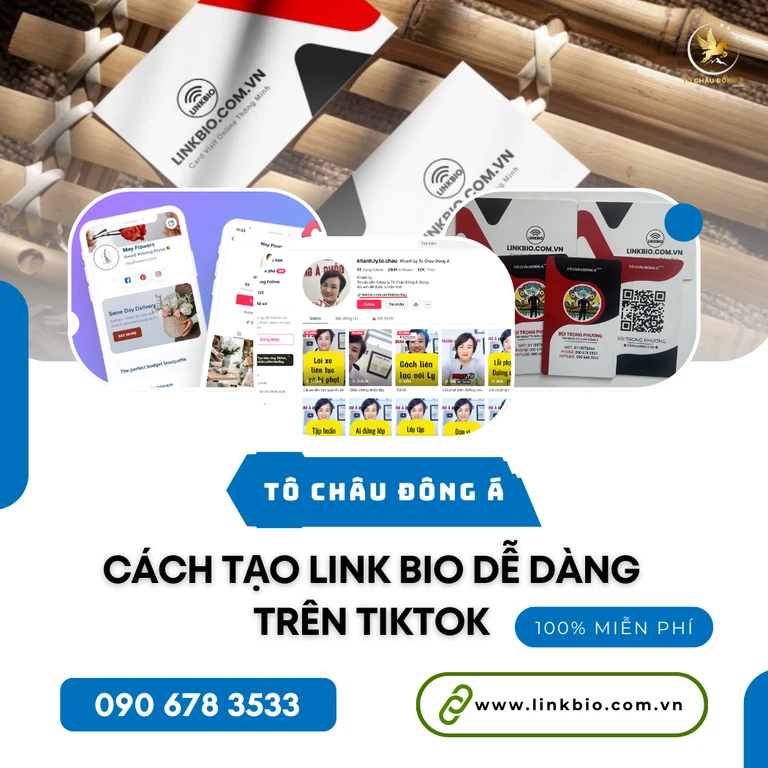 4 cách tạo Link bio trên tiktok dễ dàng và phổ biến hiện nay