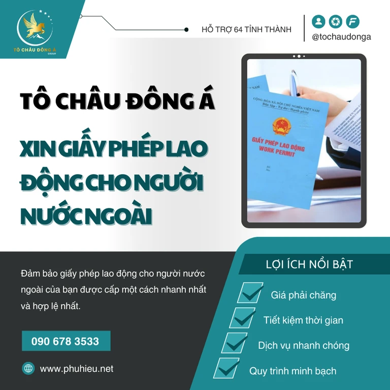 Xin giấy phép lao động cho người nước ngoài tại Bắc Giang