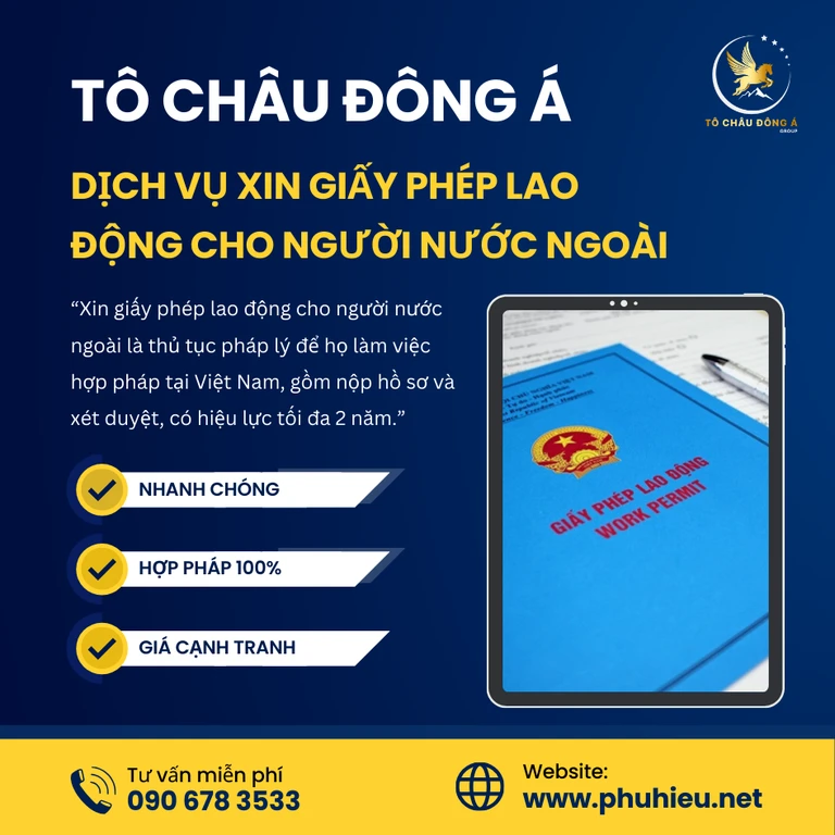 Xin giấy phép lao động cho người nước ngoài tại Bắc Ninh