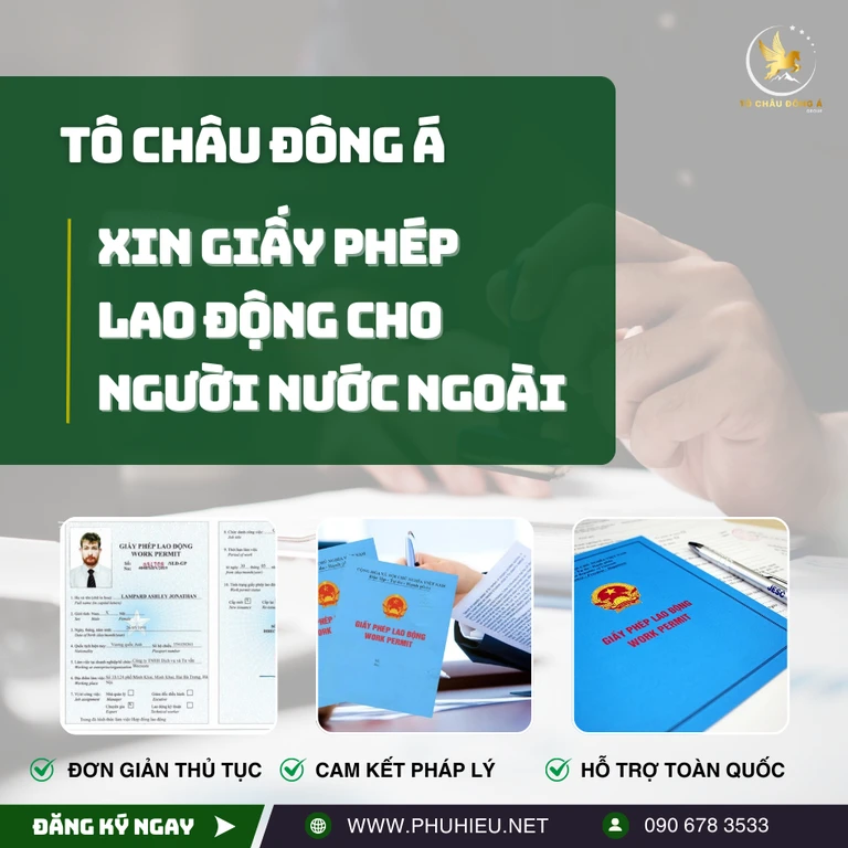 Xin giấy phép lao động cho người nước ngoài uy tín