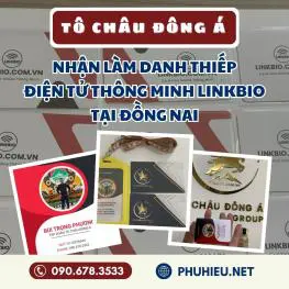 Danh thiếp điện tử thông minh Linkbio tại Đồng Nai