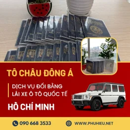 Dịch vụ đổi bằng lái xe ô tô quốc tế tại Hồ Chí Minh