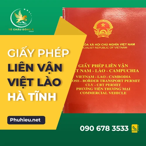 Làm giấy phép liên vận Việt Lào tại Hà Tĩnh